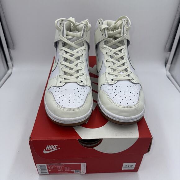 Size 7.5 - Nike Dunk High Sail Gum W bs957 - Picture 1 of 7